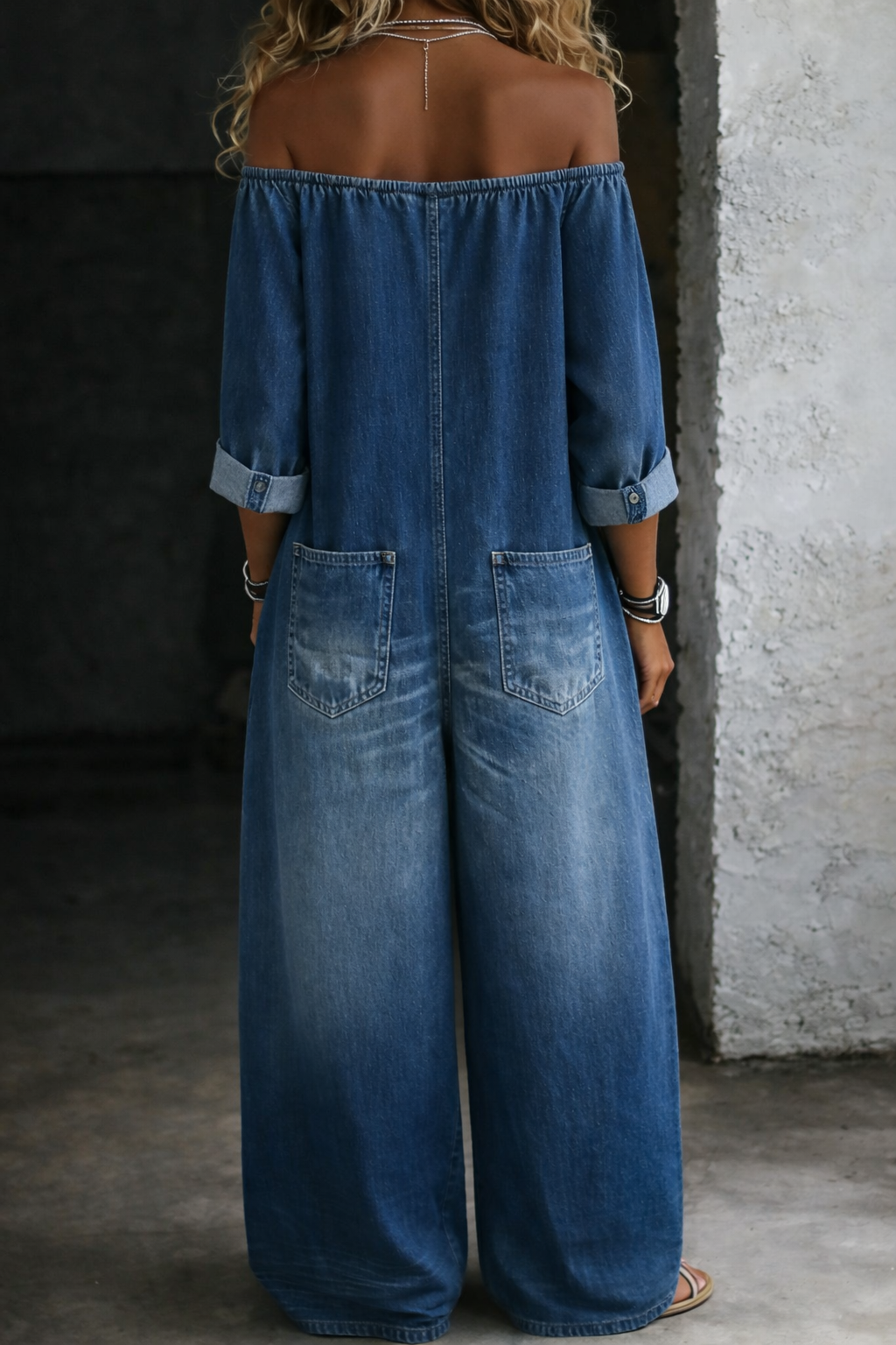 M&H | Off-Shoulder Jumpsuit