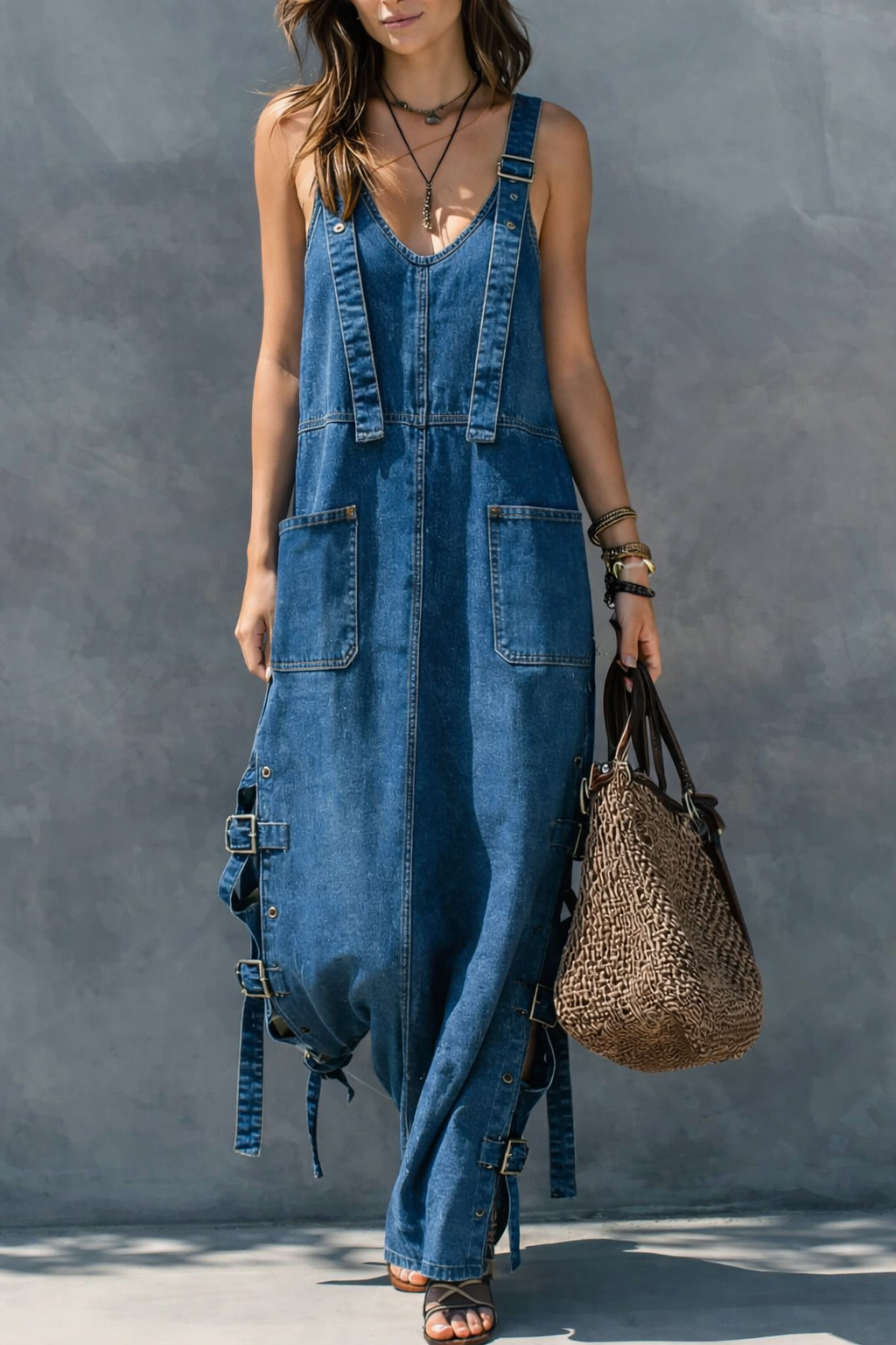 M&H | Denim Jumpsuit