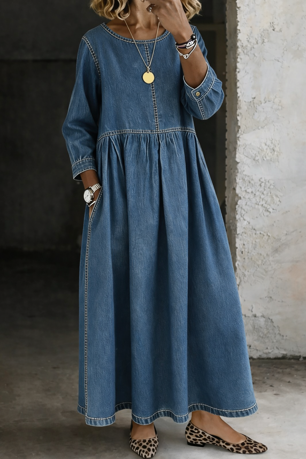 M&H | Denim Dress