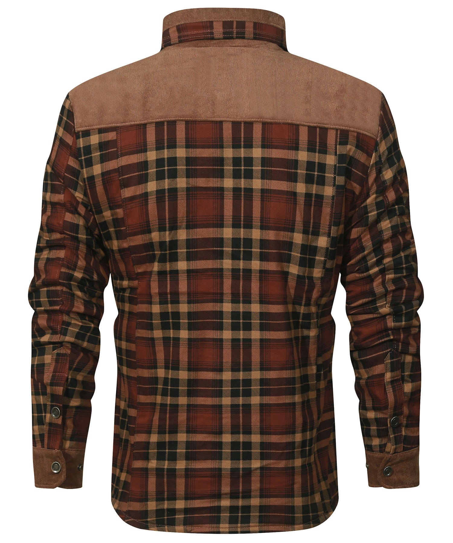 Elmont | Faux Fur-Lined Flannel Jacket