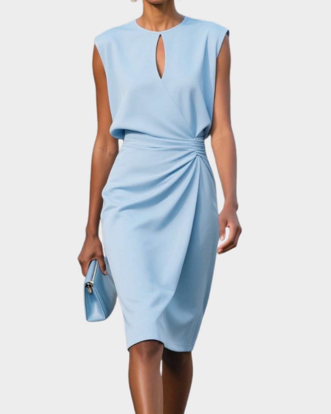 M&H | Draped Midi Dress