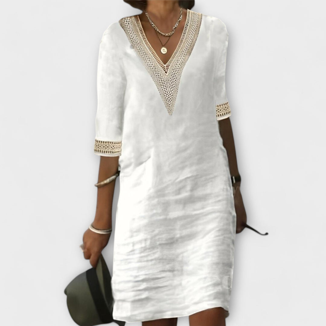 M&H | V-Neck Dress