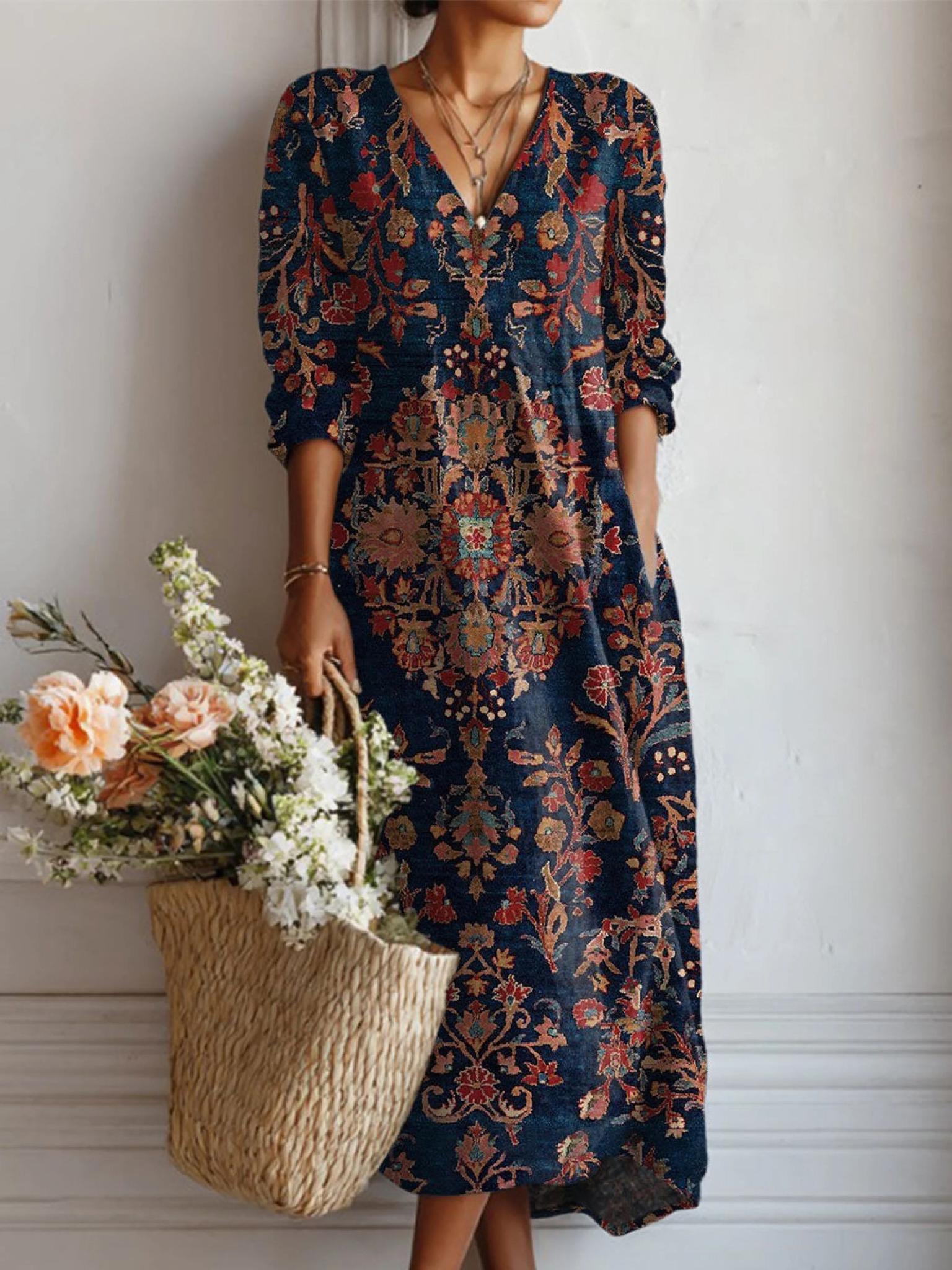 M&H | Slub Linen Dress