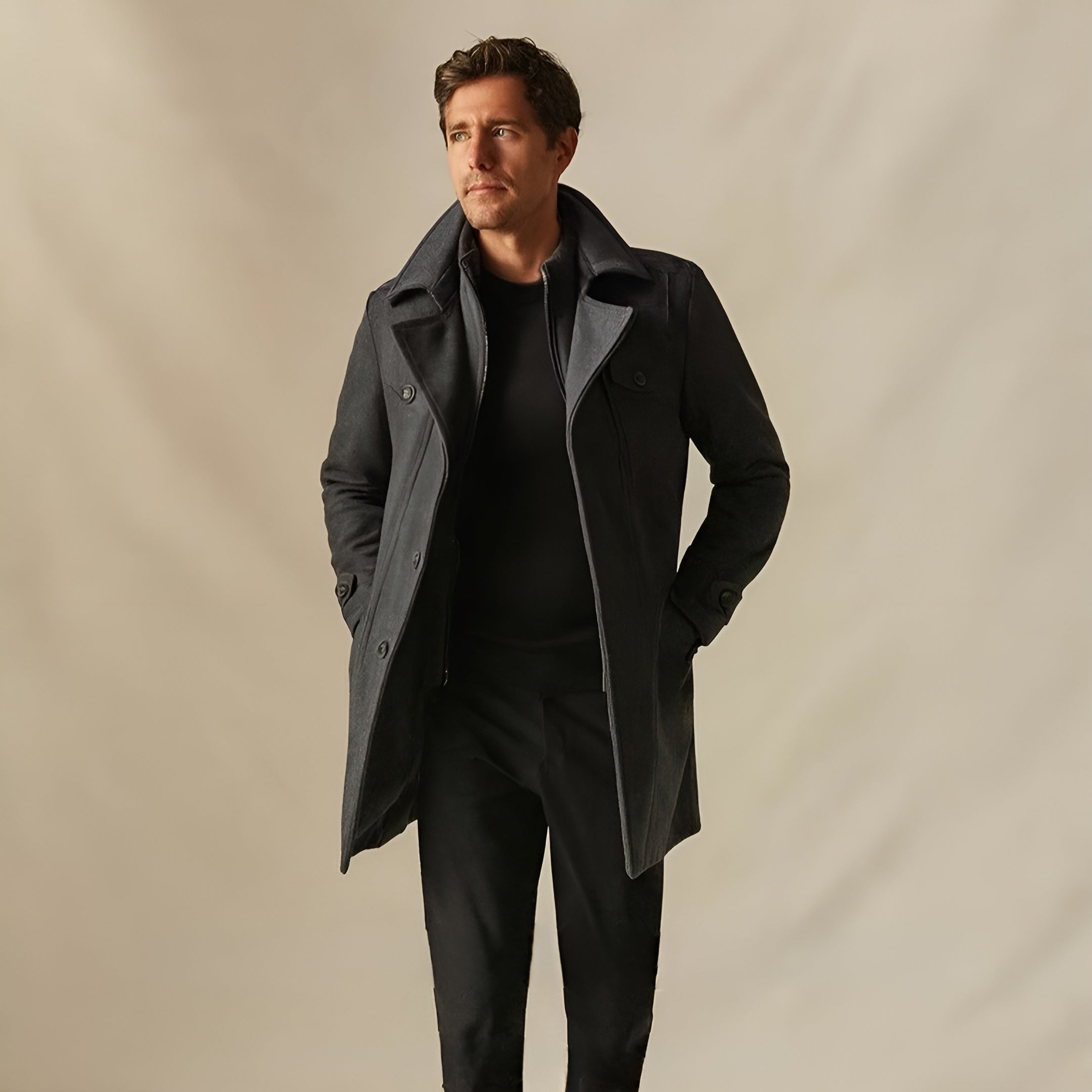 Elmont | Wool Blend Overcoat