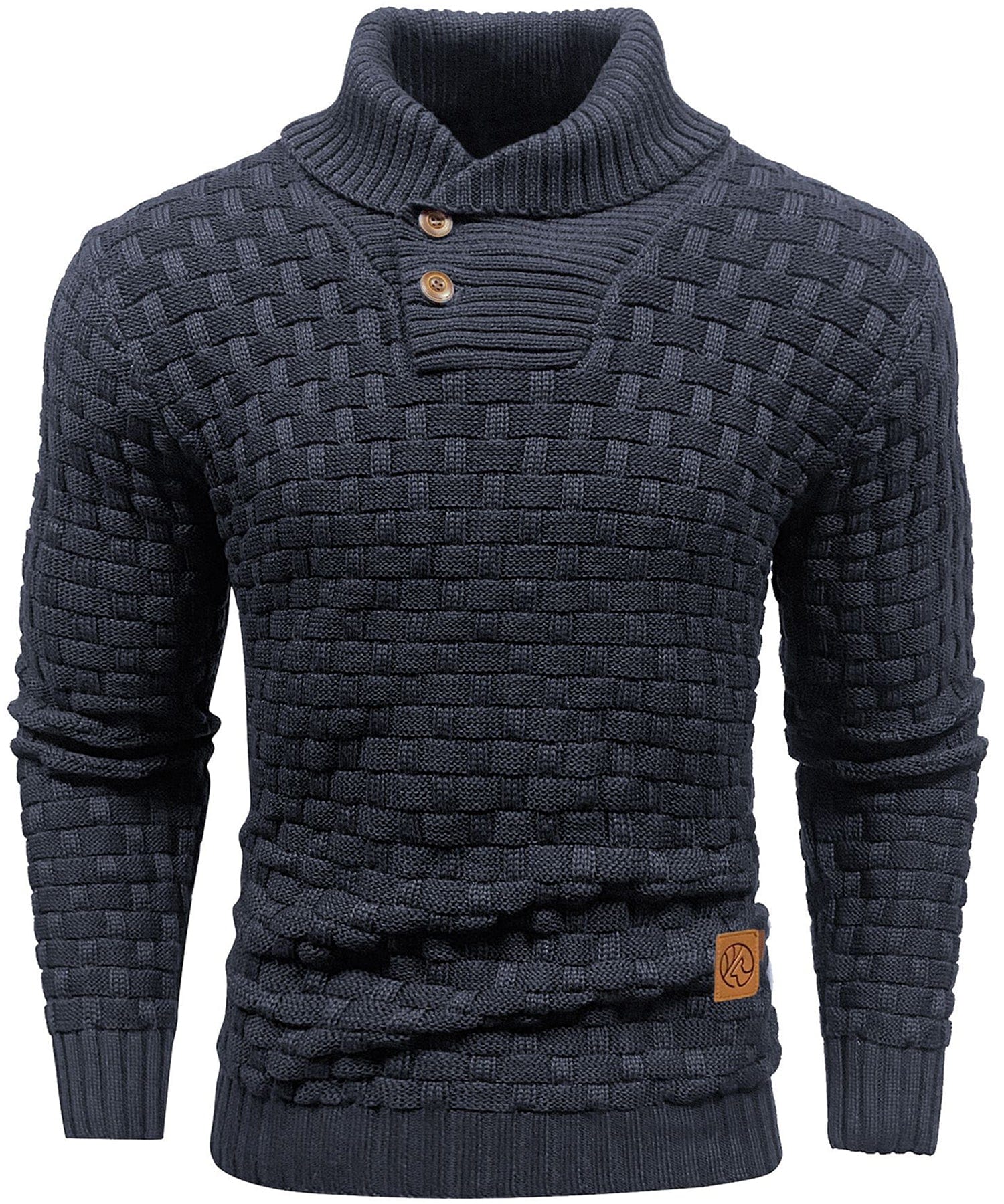Elmont | Ribbed Button-Collar Sweater