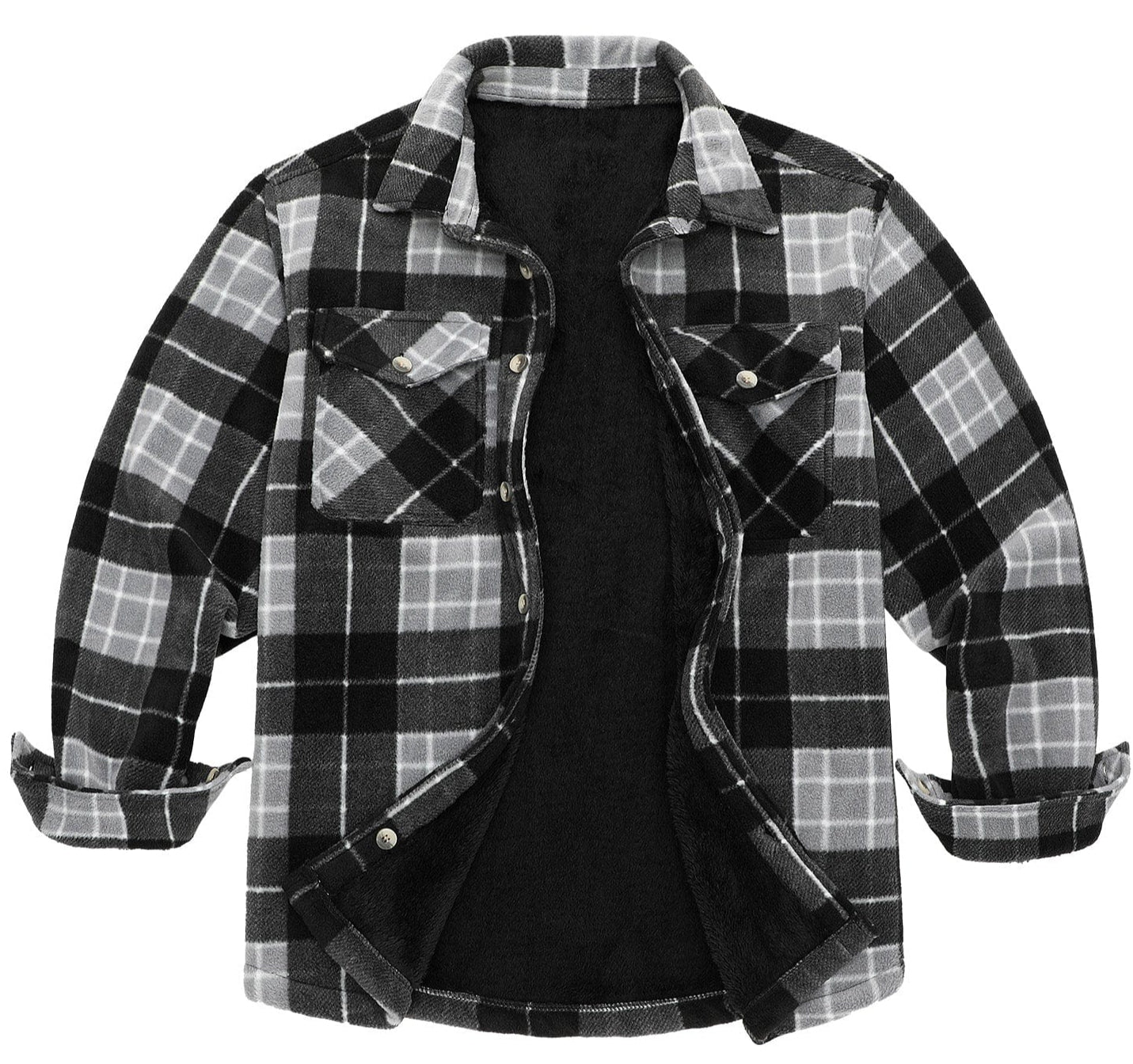 Elmont | Padded Plaid Lumberjack Jacket