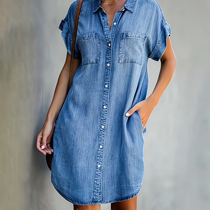 M&H | Button-Down Shirt Dress