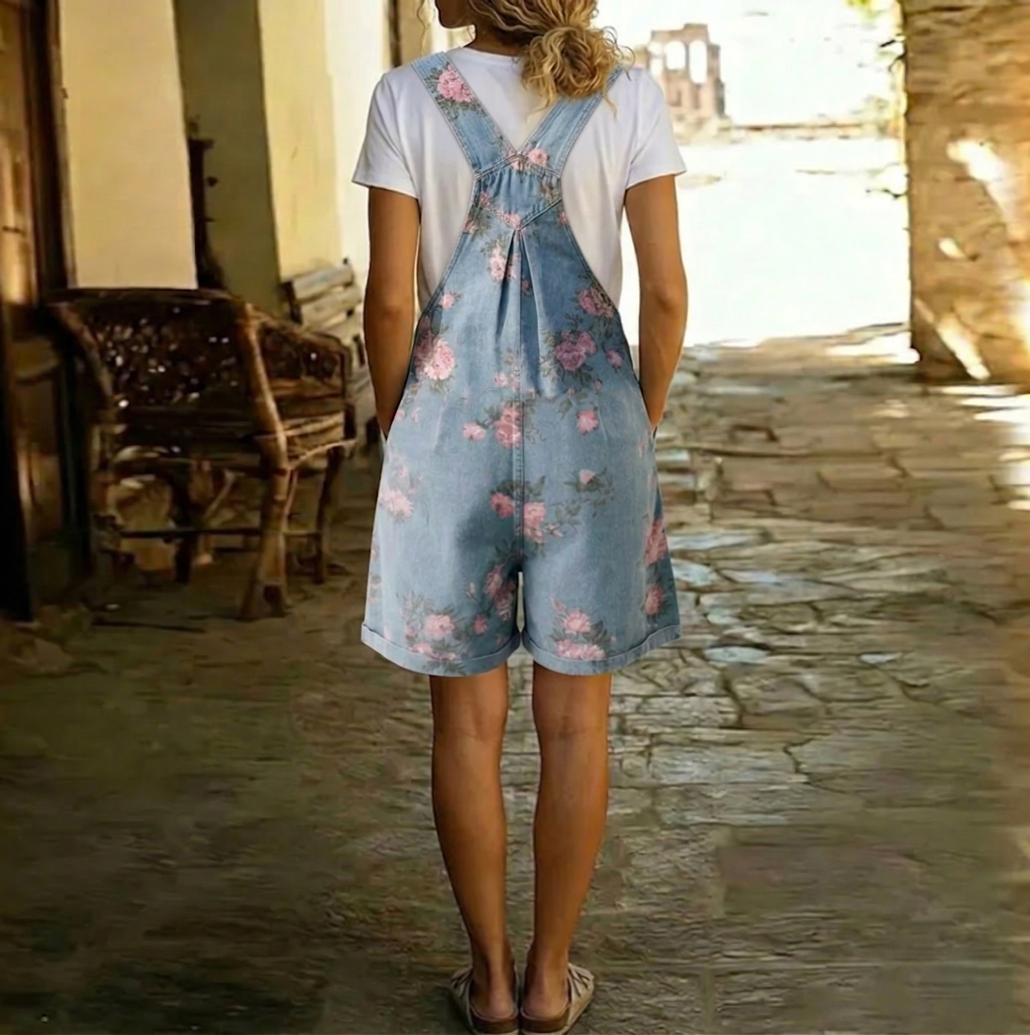 M&H | Denim-Look Jumpsuit
