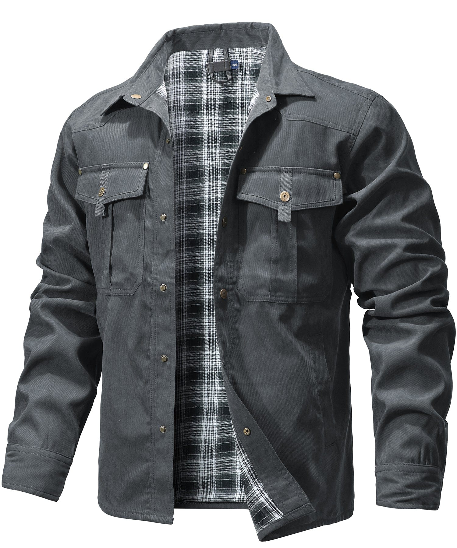 Elmont | Flannel-Lined Utility Jacket