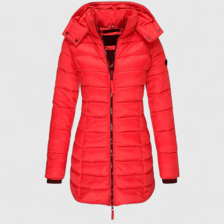 Elmont | Long Knit Hooded Coat