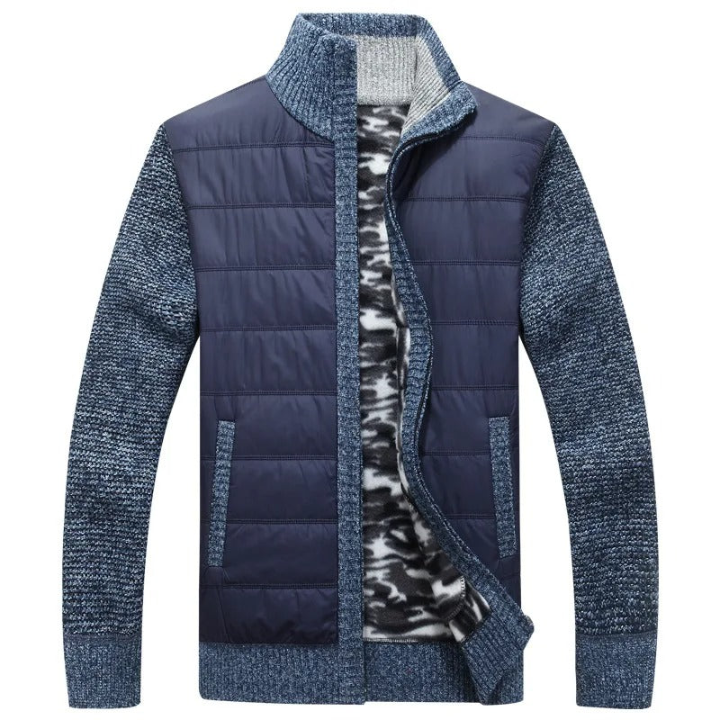 Elmont | Knit-Sleeve Puffer Jacket