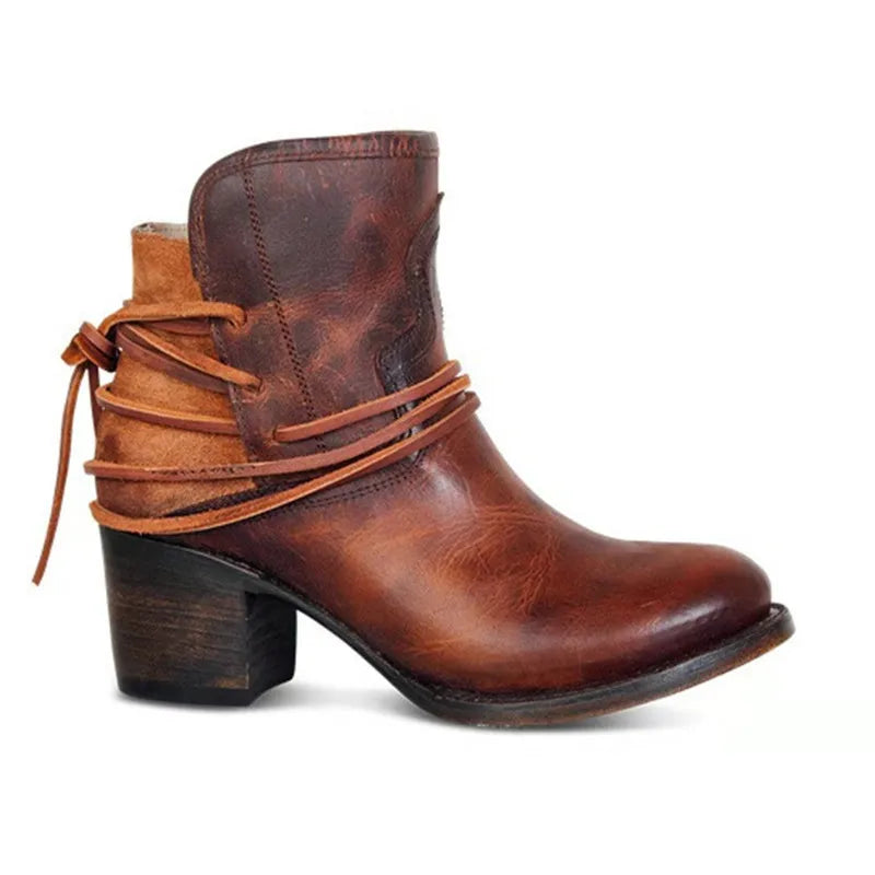 Elmont | Heeled Lace-Up Boots