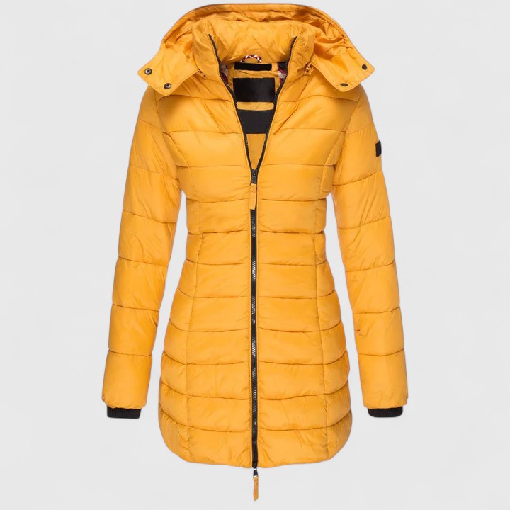Elmont | Long Knit Hooded Coat