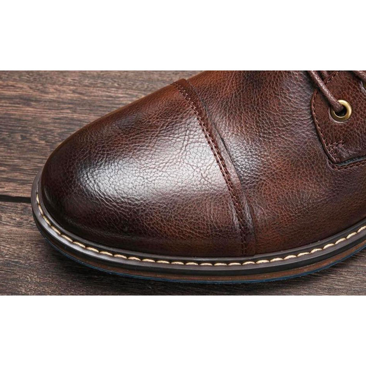 Elmont | Side-Zip Oxford Boots