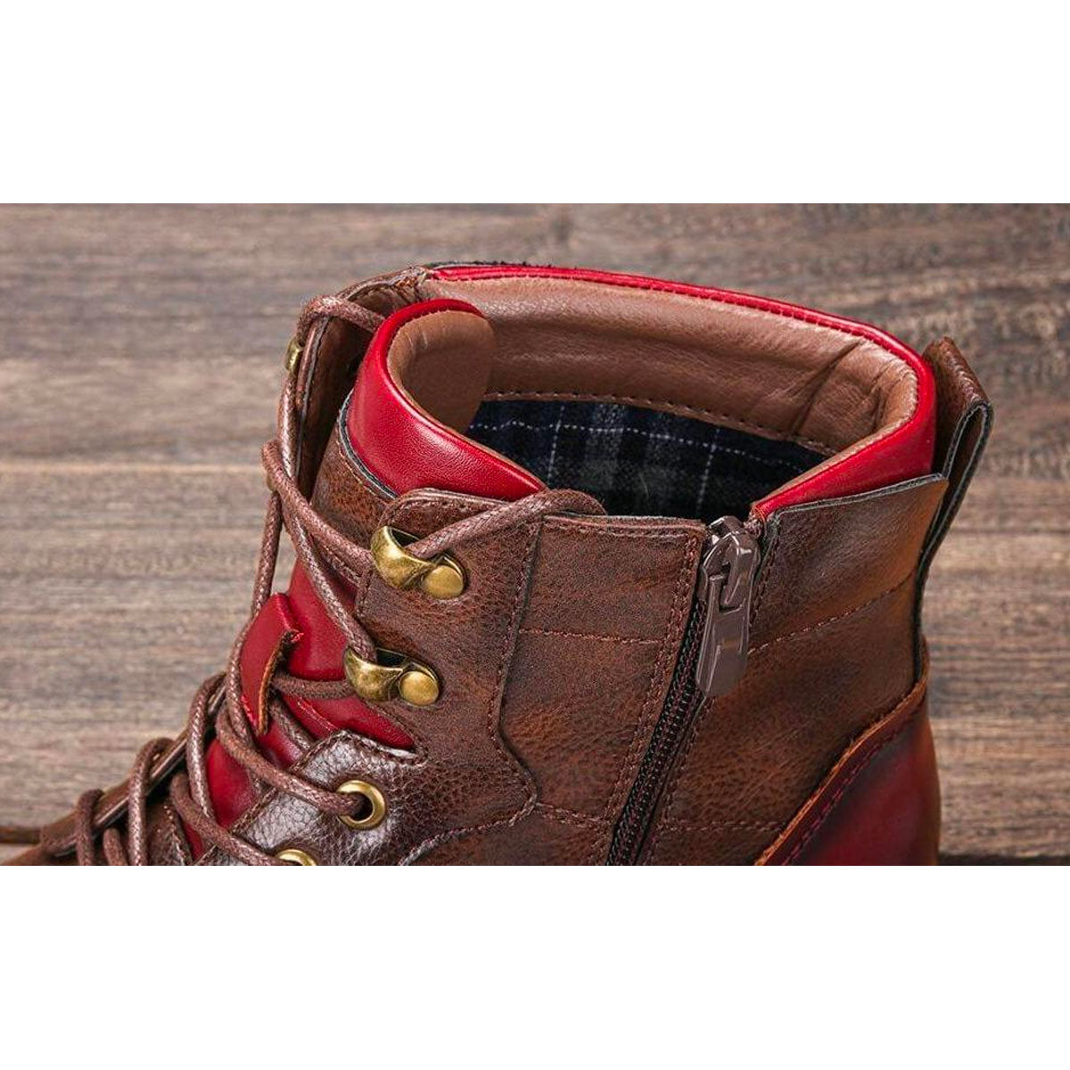 Elmont | Side-Zip Oxford Boots