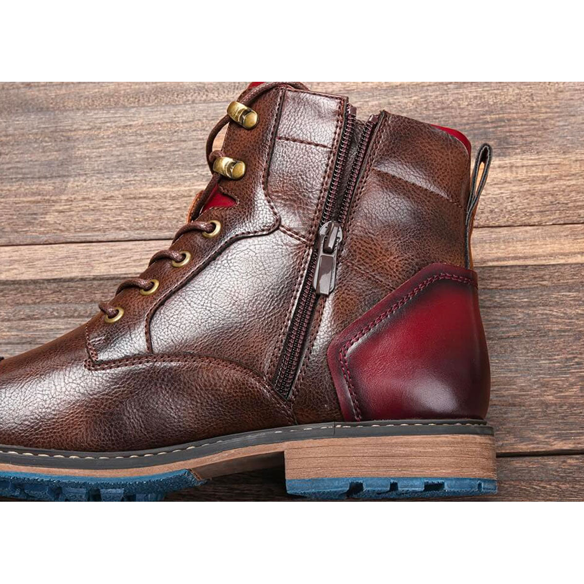 Elmont | Side-Zip Oxford Boots