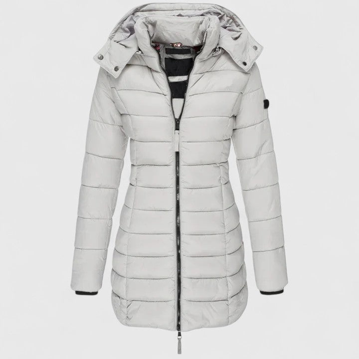 Elmont | Long Knit Hooded Coat