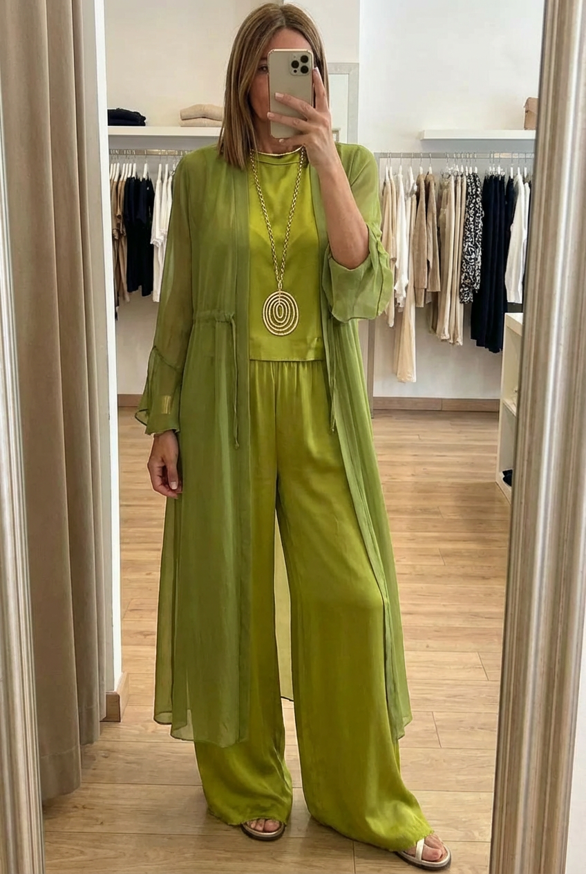 M&H | Wide-Leg 3-Piece Set