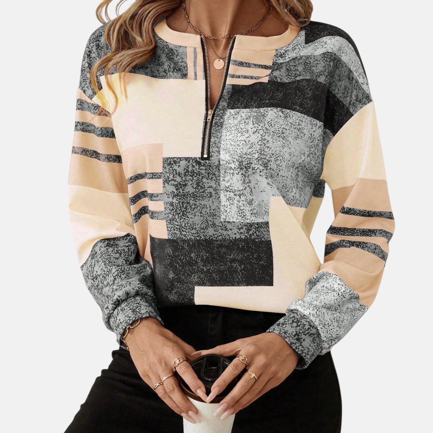 Elmont | Vintage Half-Zip Sweatshirt