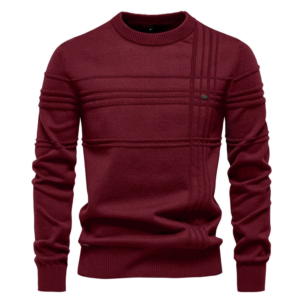 Elmont | Men's Checkered Knit Sweater