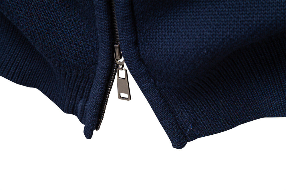 Elmont | Nordic Full-Zip Knit Sweater