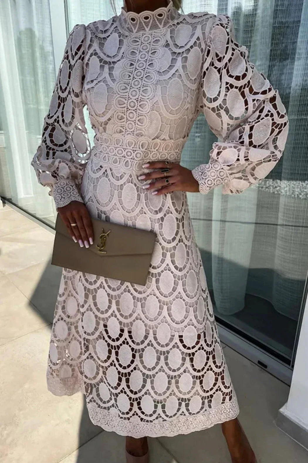 M&H | Lace Maxi Dress