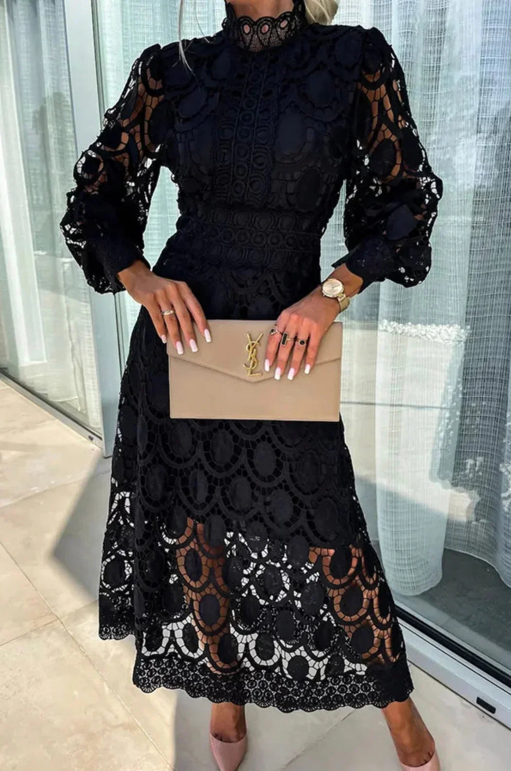 M&H | Lace Maxi Dress
