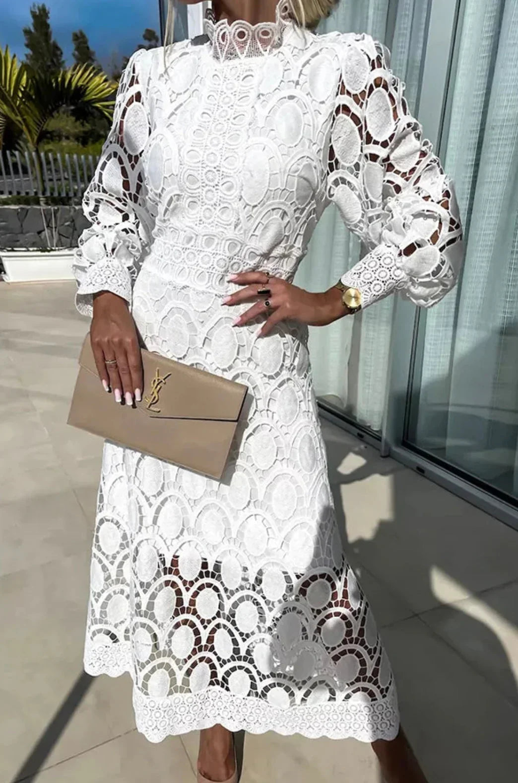 M&H | Lace Maxi Dress