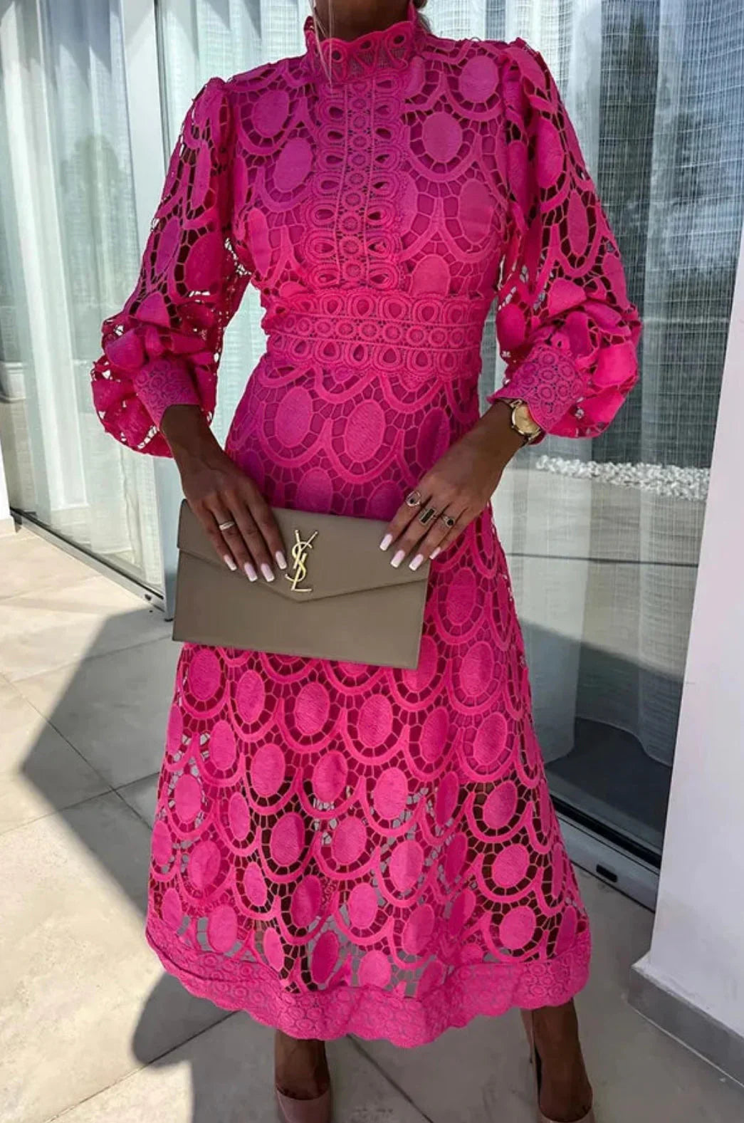 M&H | Lace Maxi Dress