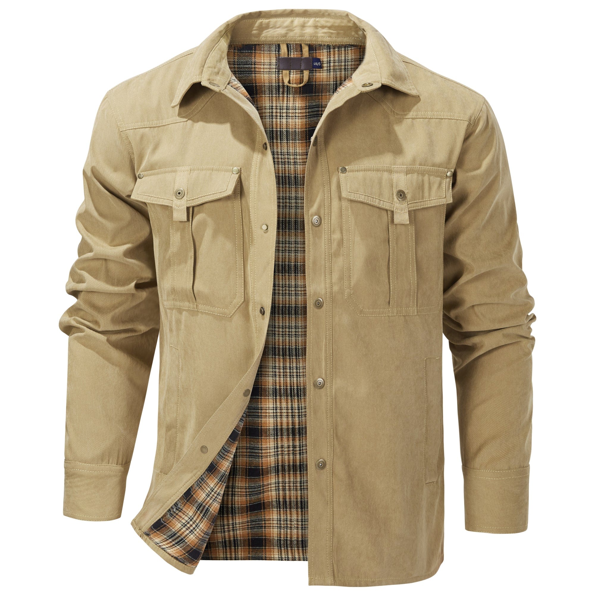 Elmont | Flannel-Lined Utility Jacket