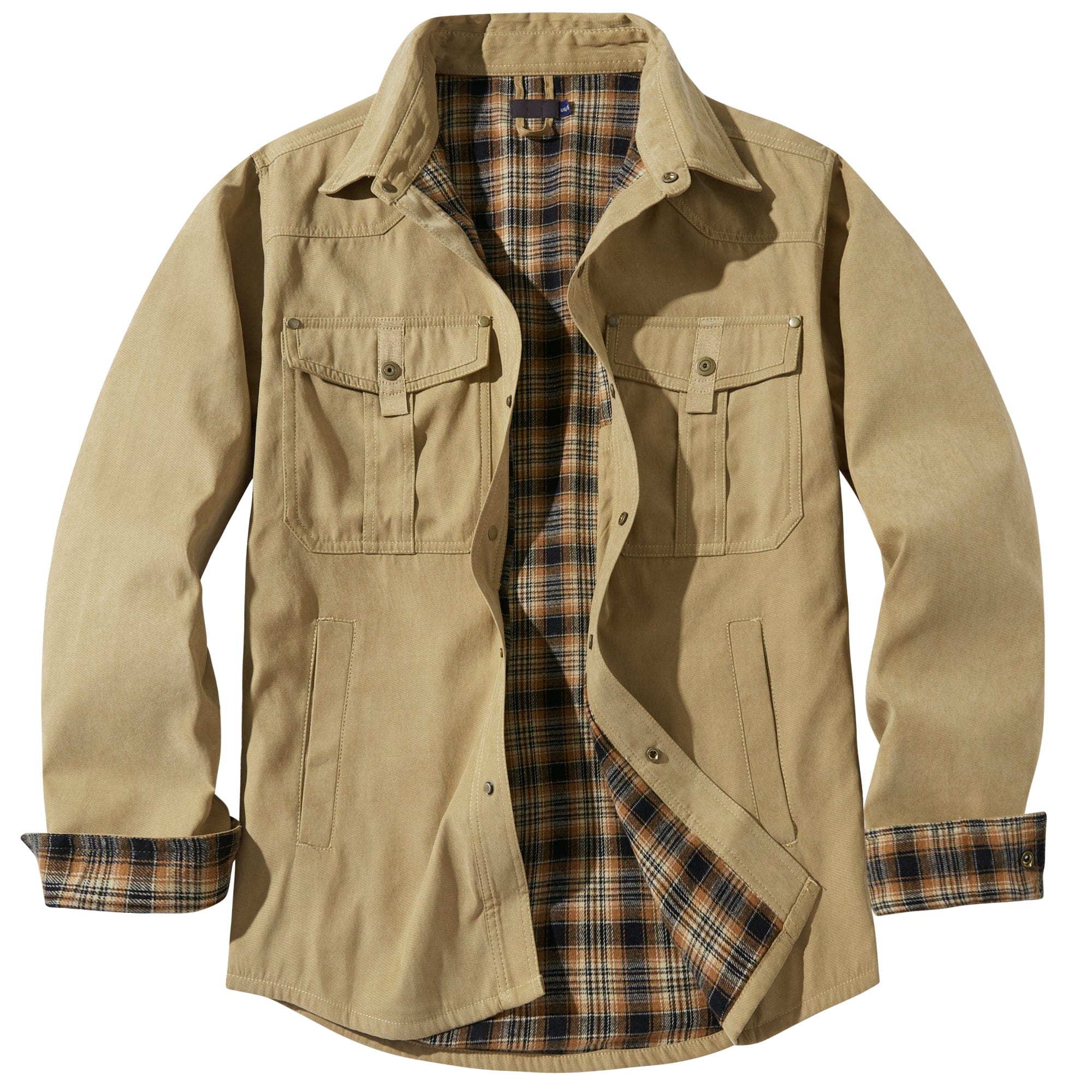Elmont | Flannel-Lined Utility Jacket