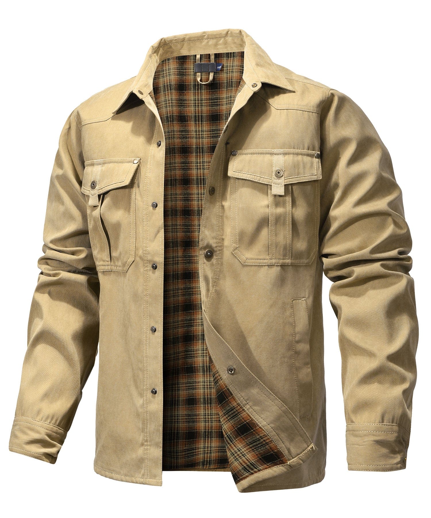 Elmont | Flannel-Lined Utility Jacket