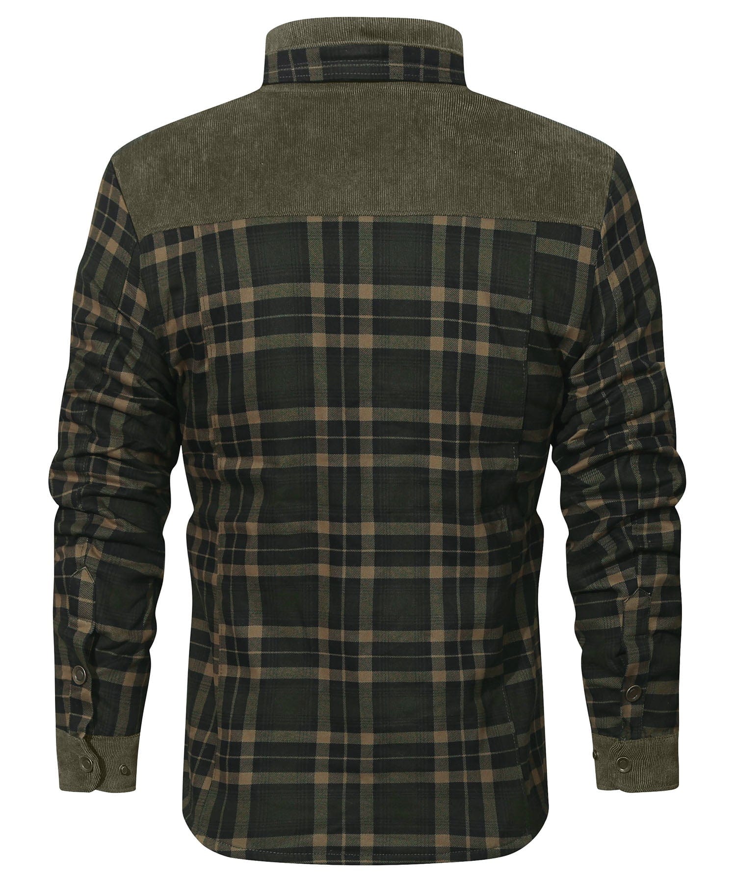 Elmont | Faux Fur-Lined Flannel Jacket