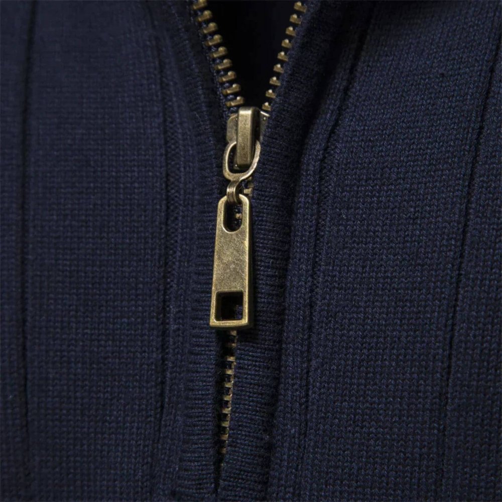 Elmont | Men's Half-Zip Cotton-Blend Sweater