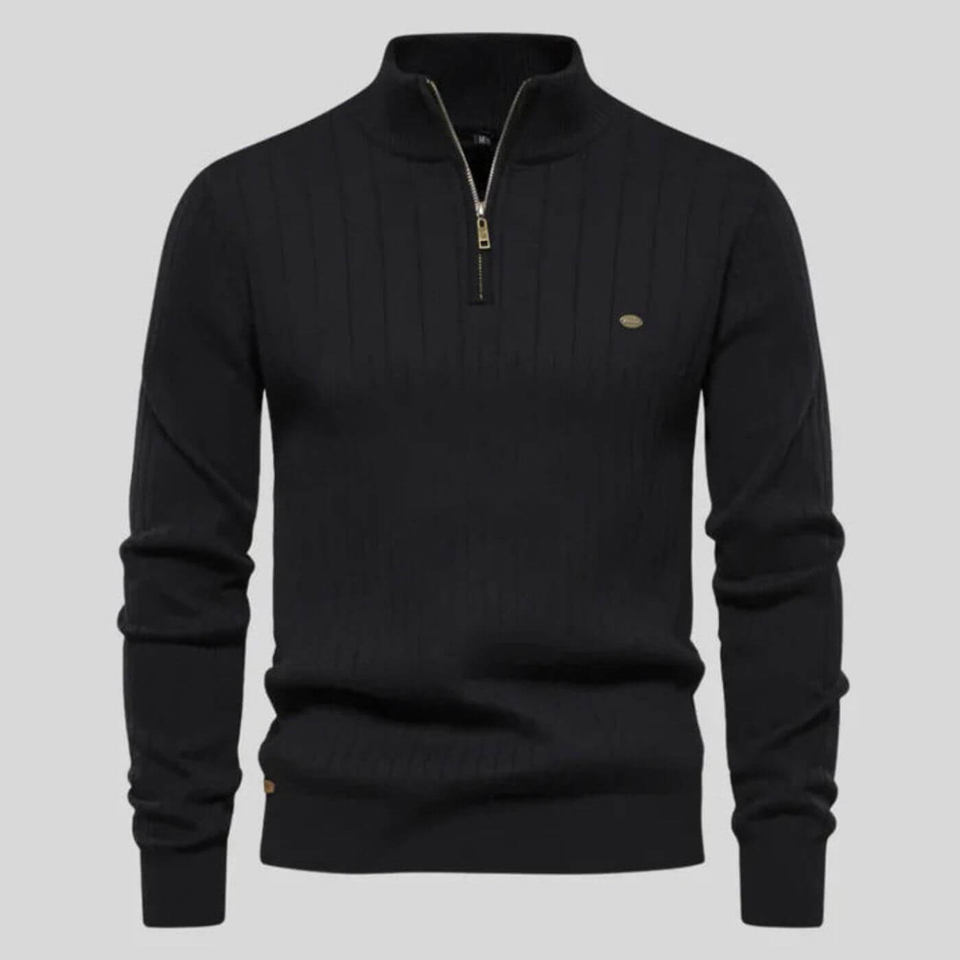 Elmont | Half-Zip Cotton-Blend Sweater
