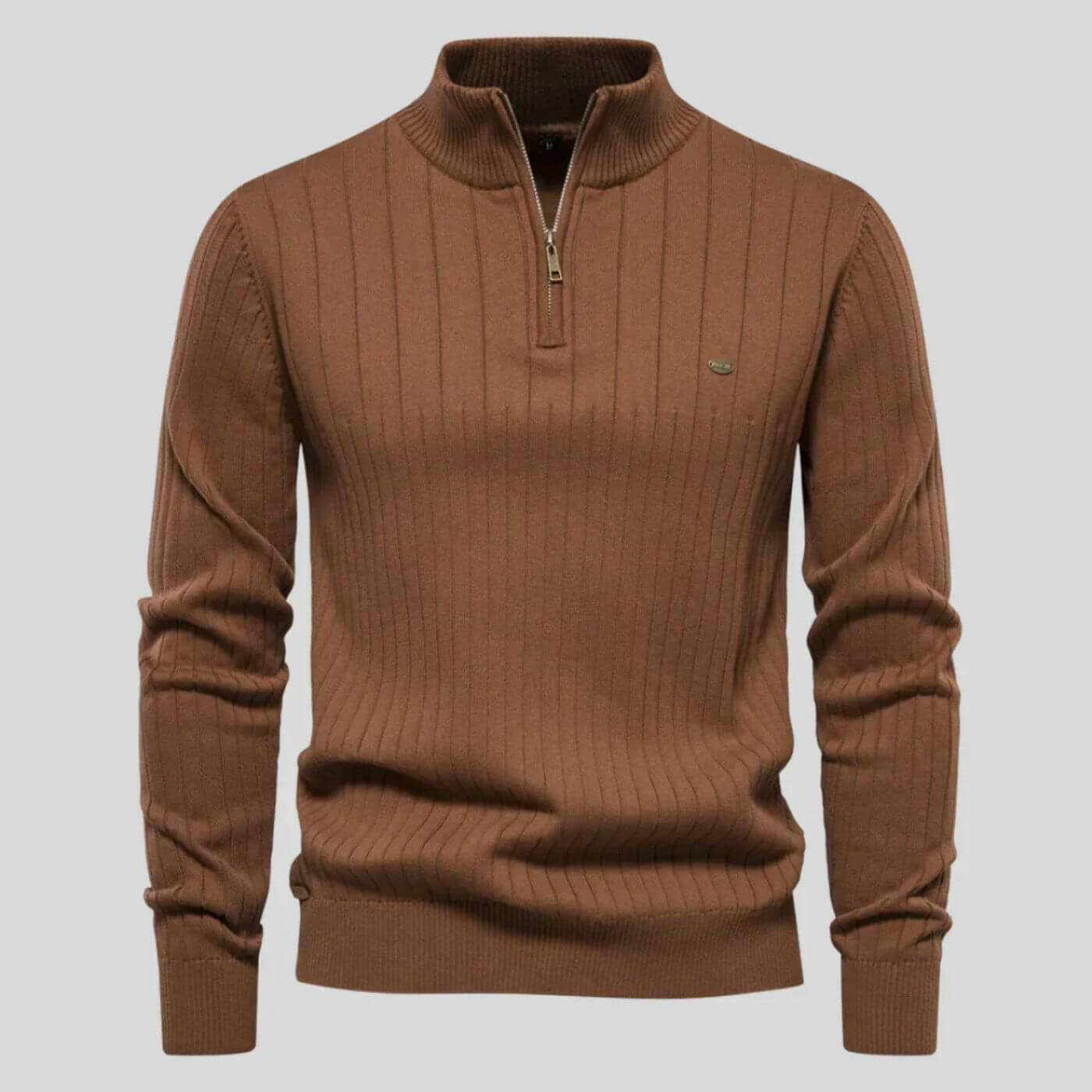 Elmont | Half-Zip Cotton-Blend Sweater