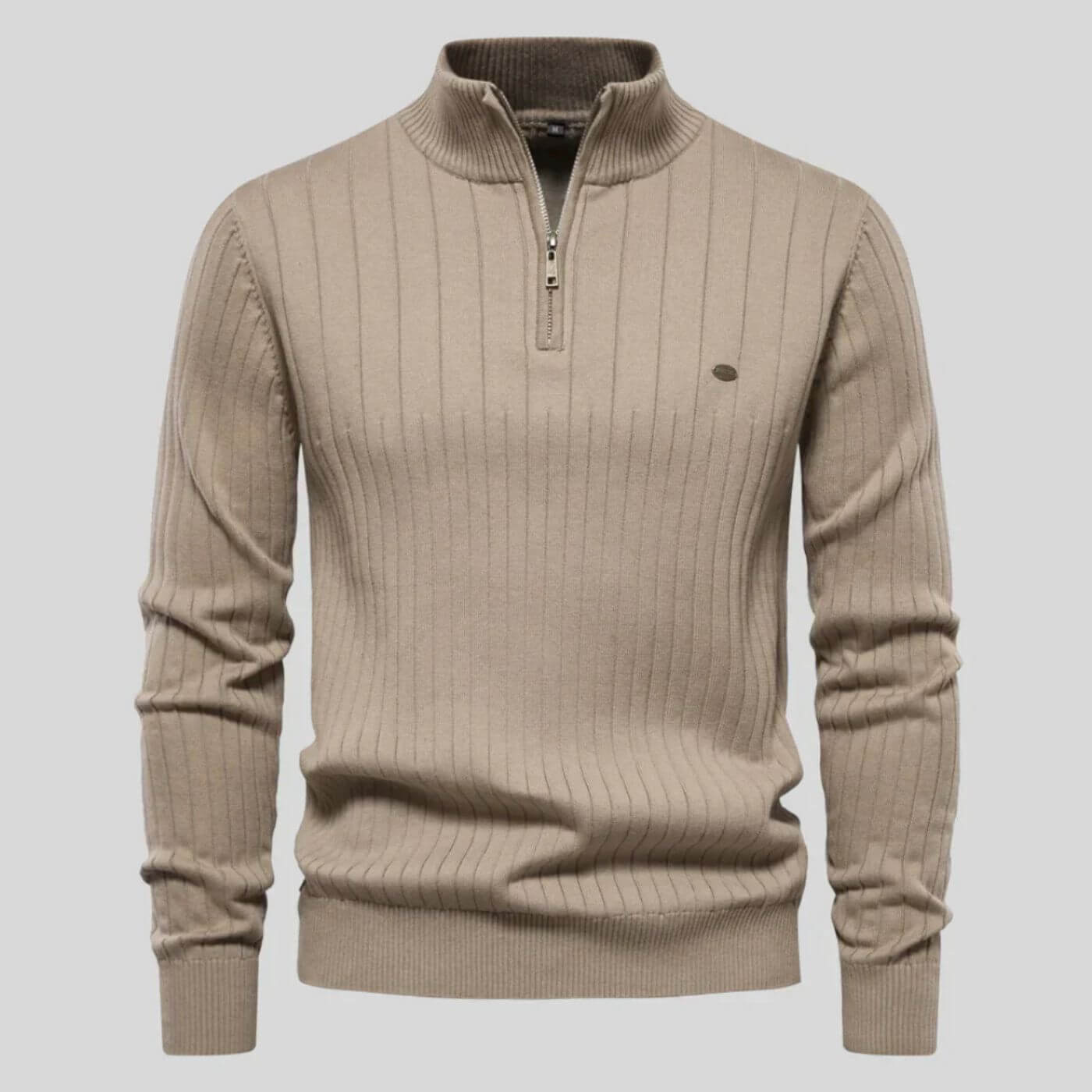 Elmont | Half-Zip Cotton-Blend Sweater