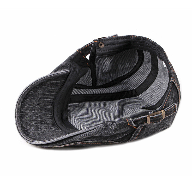 Elmont | Denim Flat Brim Cap