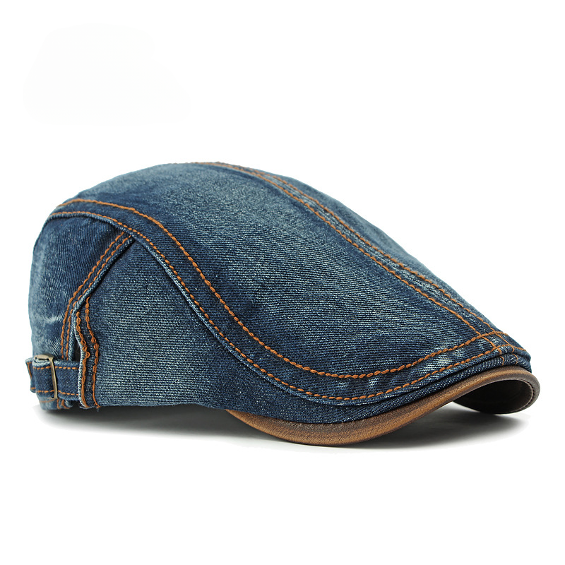 Elmont | Denim Flat Brim Cap