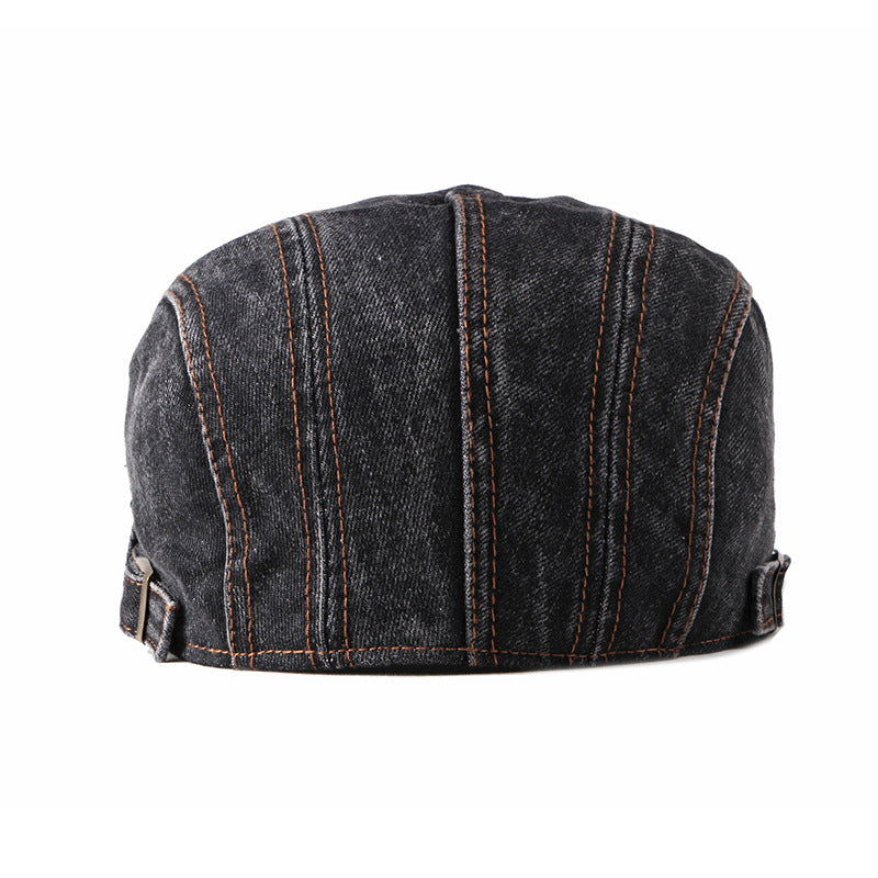 Elmont | Denim Flat Brim Cap
