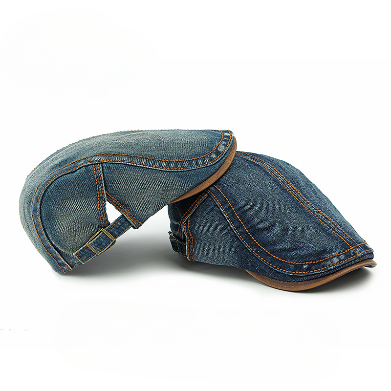 Elmont | Denim Flat Brim Cap