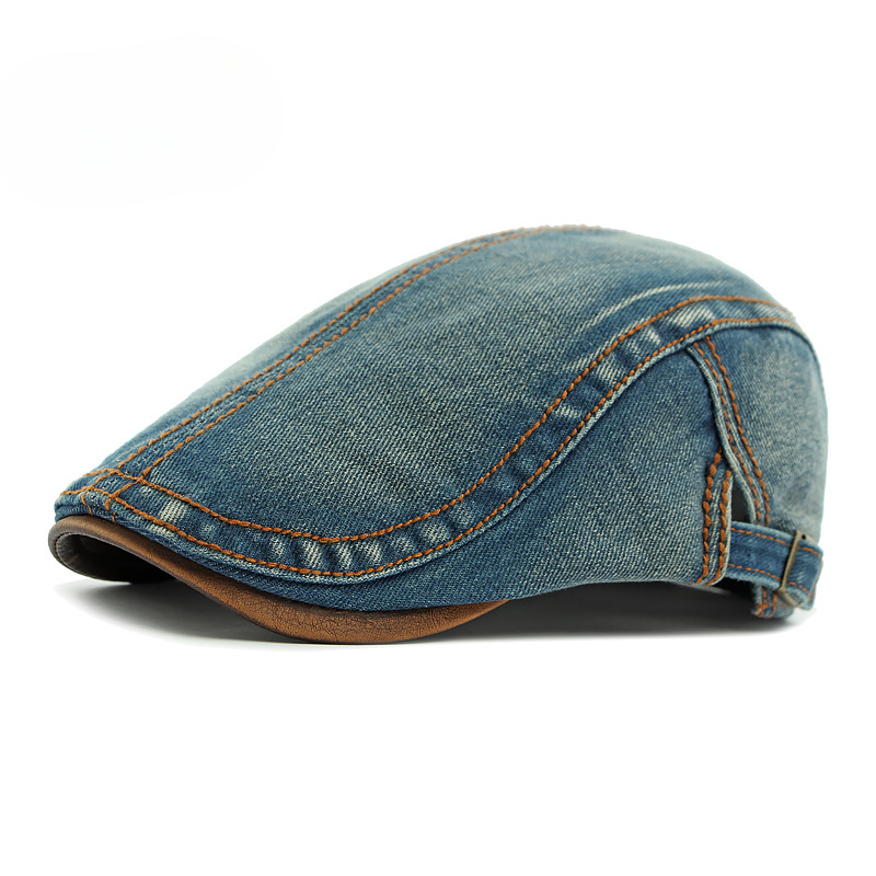 Elmont | Denim Flat Brim Cap