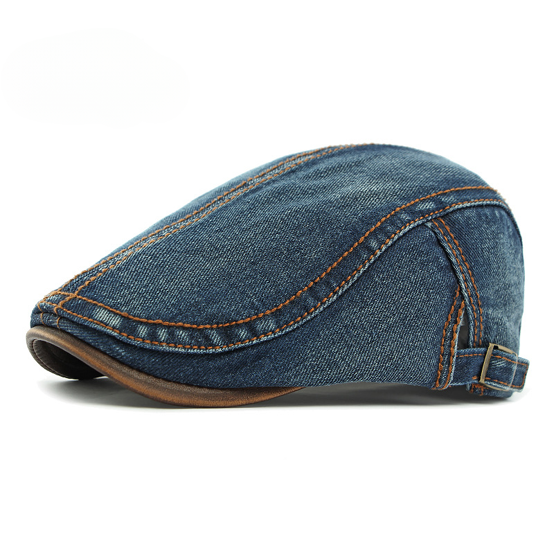 Elmont | Denim Flat Brim Cap
