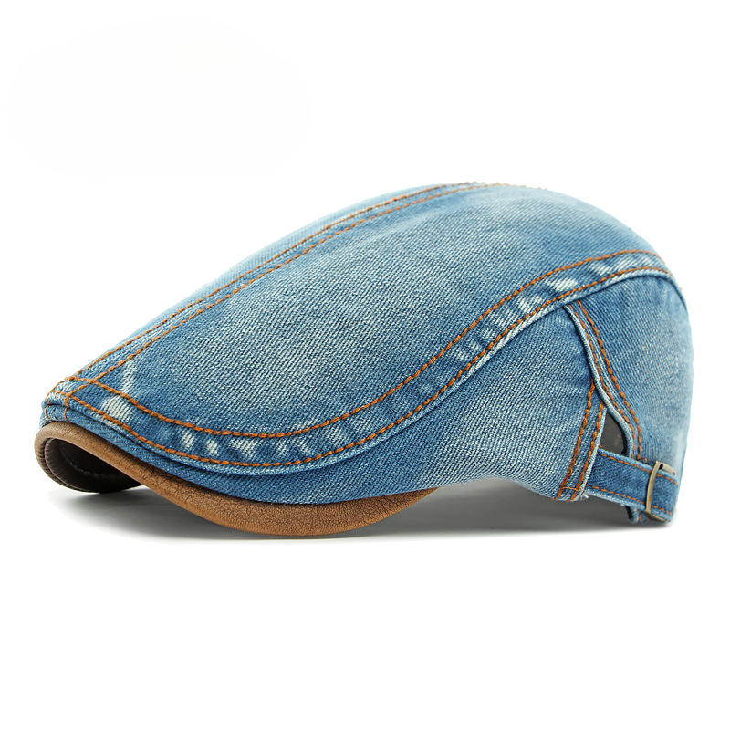 Elmont | Denim Flat Brim Cap