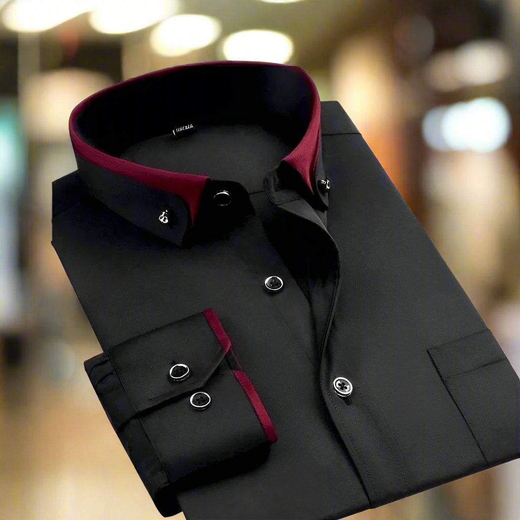 Elmont | Classic Long-Sleeve Cotton Shirt