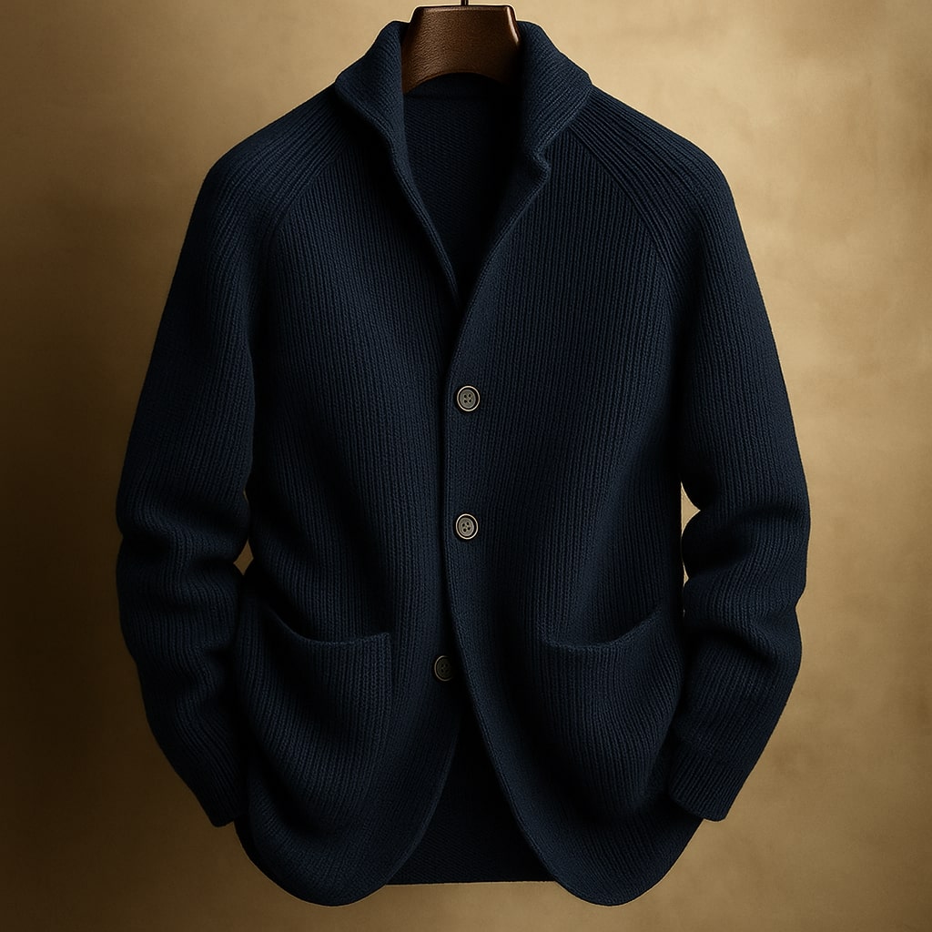 Elmont | Wool Blend Corduroy Vest