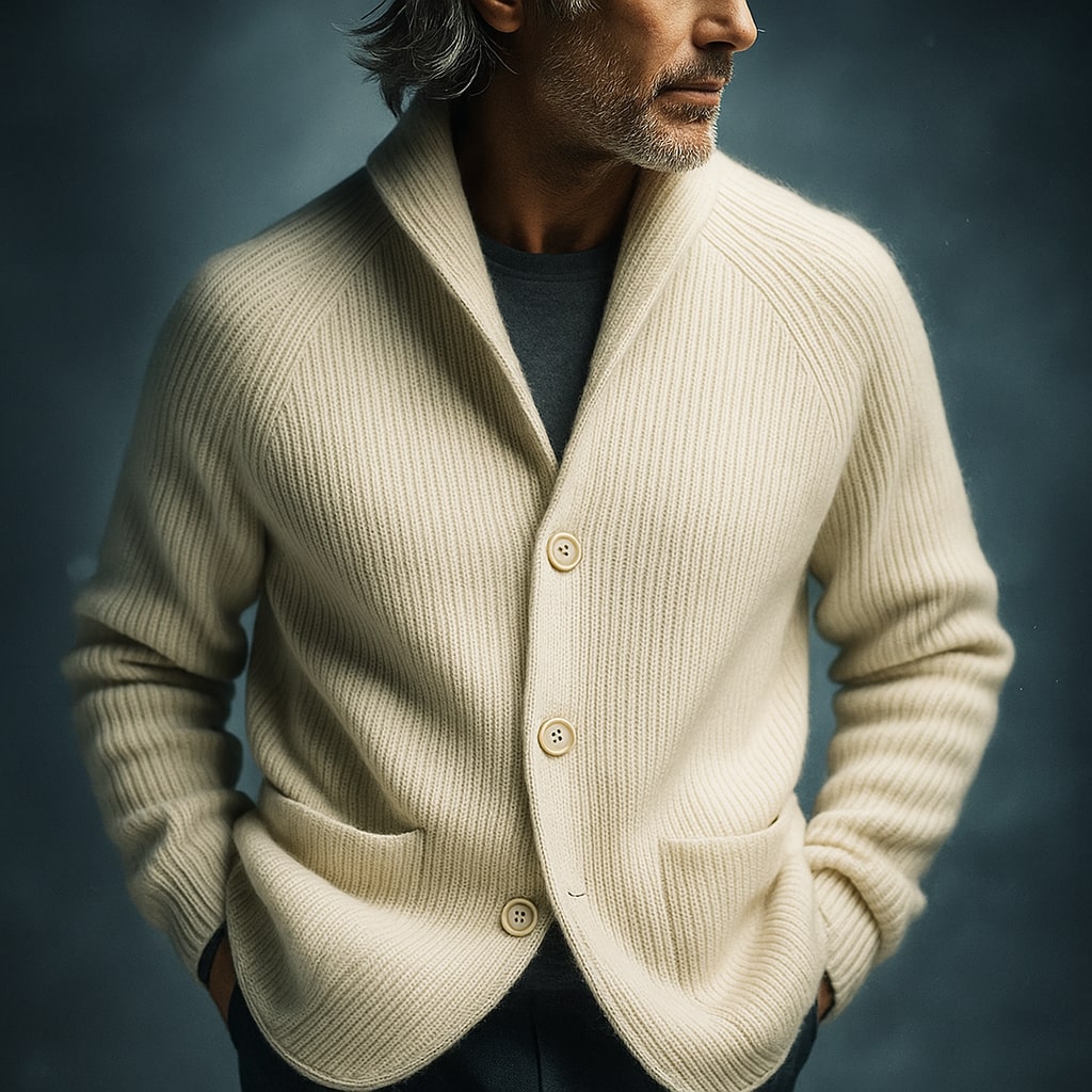 Elmont | Wool Blend Corduroy Vest