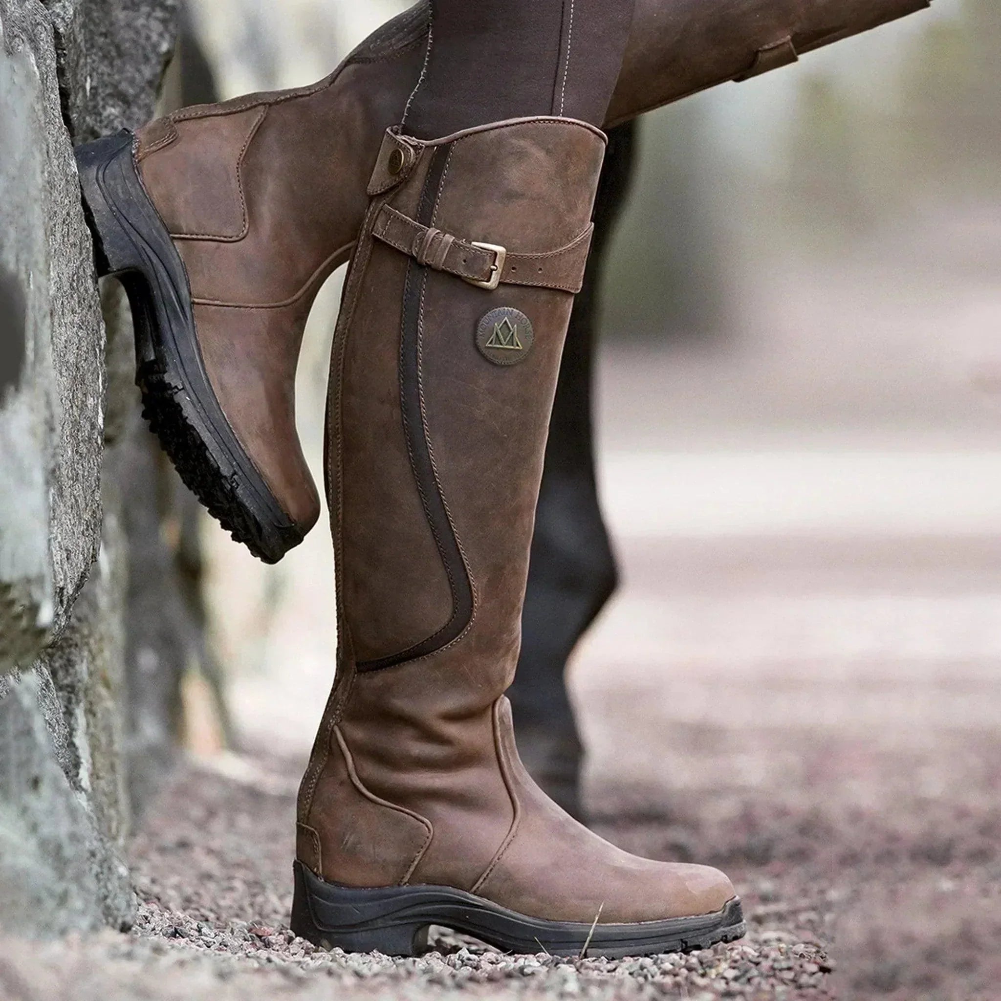 Elmont | Waterproof Leather Riding Boots