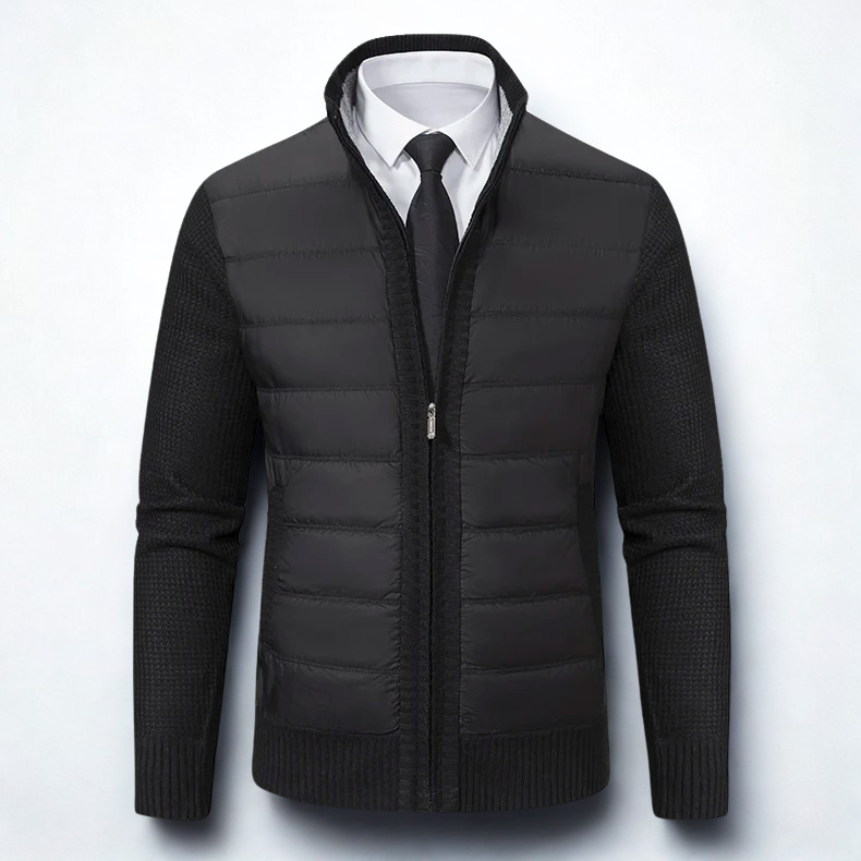 Elmont | Knit-Sleeve Puffer Jacket