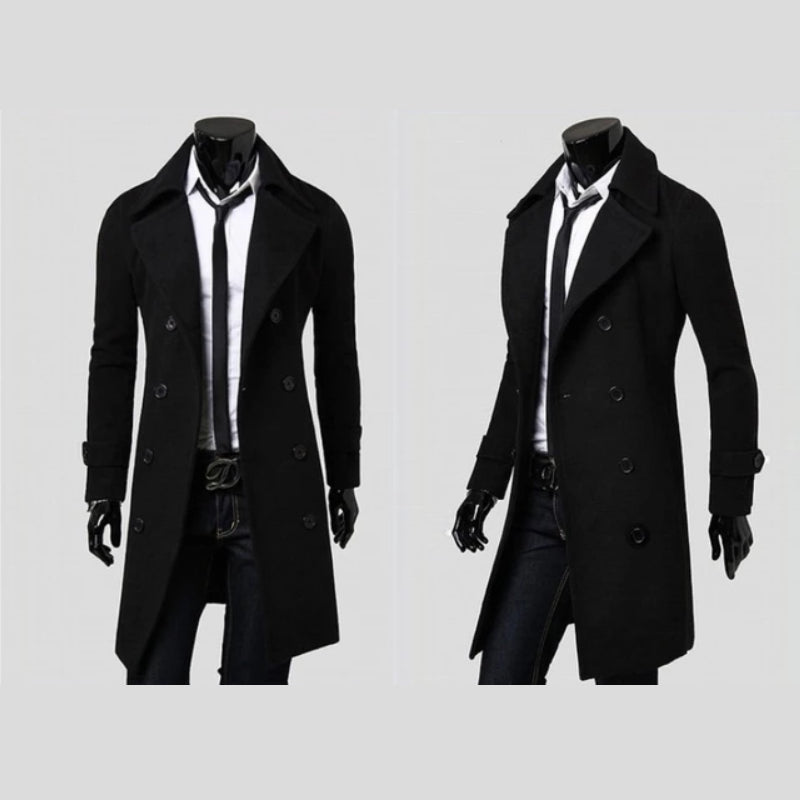 Elmont | Double-Breasted Wool Coat